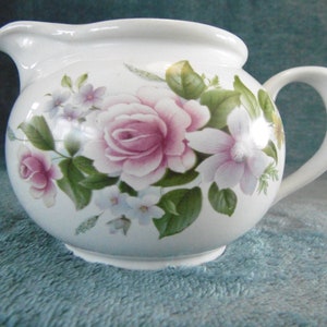 Arthur Wood Milk Jug with flower design 1950s