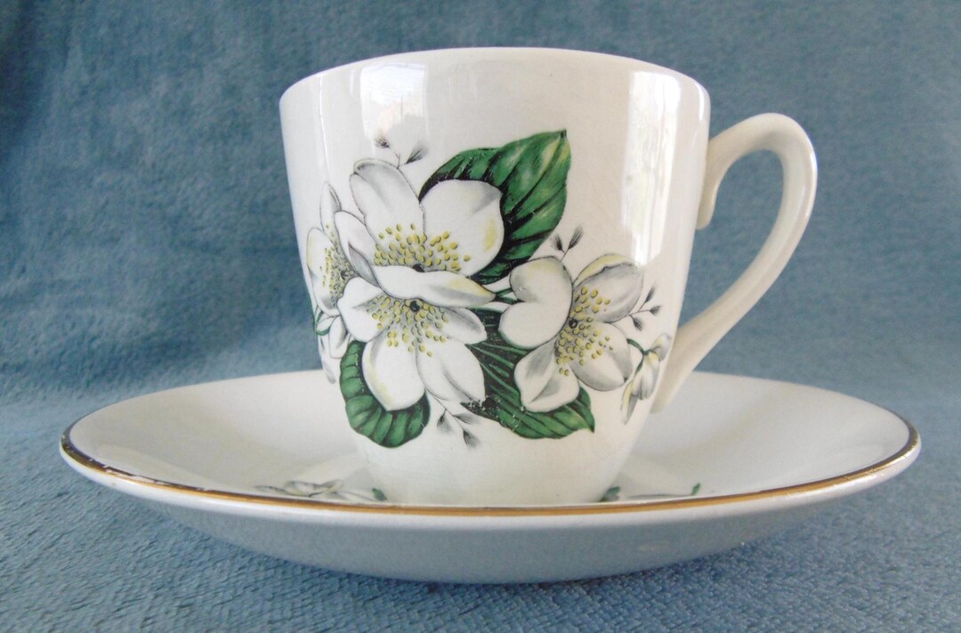 Alpine Tea Set Alpine White Flowers 11 Piece Tea Set 1960s - Etsy