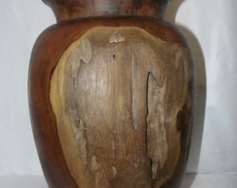 Belgian Teak Root Wood Vase - stunning object