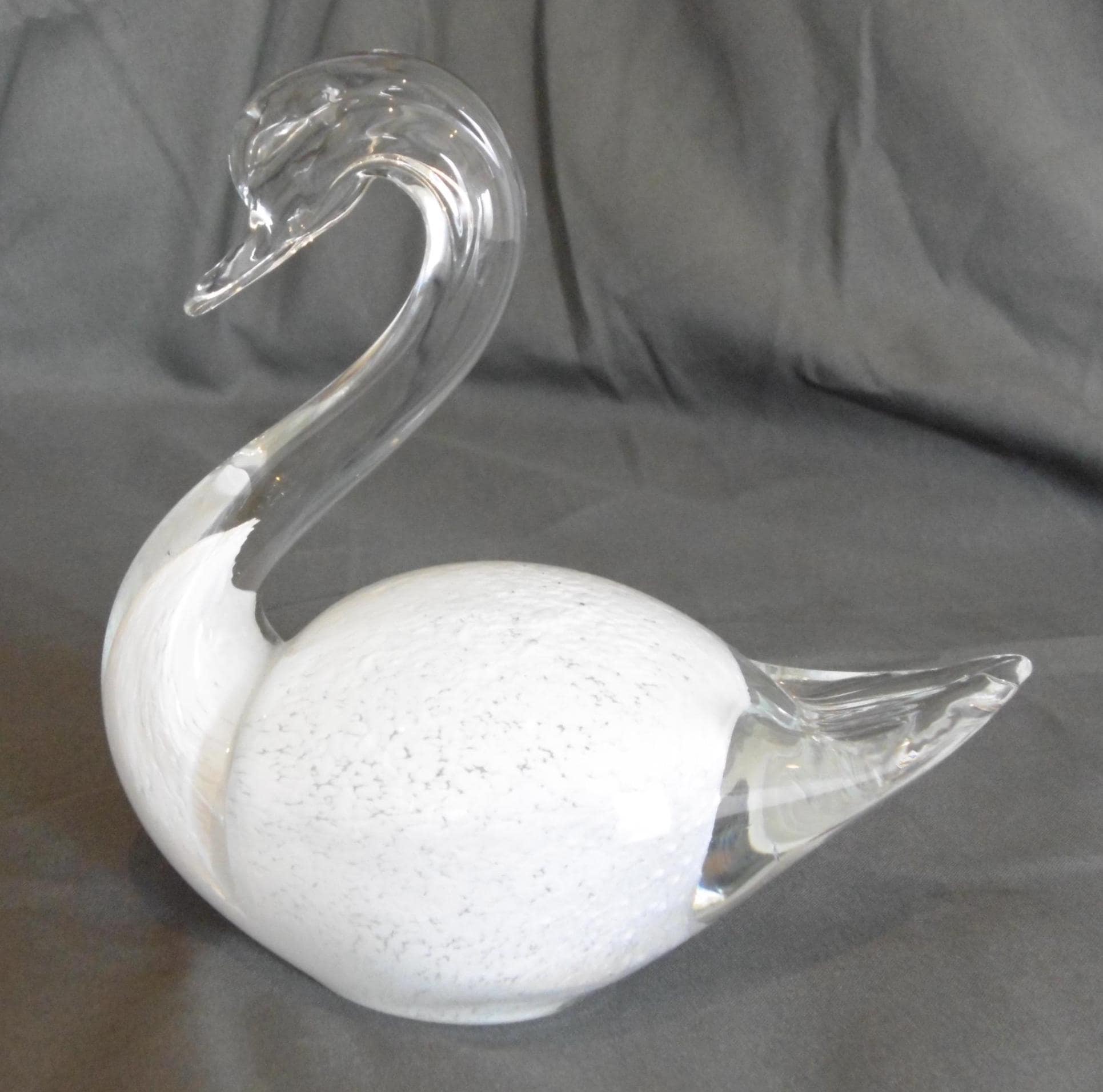 Marcolin Glass Swan - Etsy Denmark
