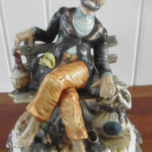 Capodimonte old man - Etsy 日本