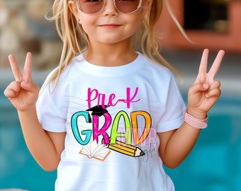 Pre-K Abschluss-Shirt, letzter Tag der Schule T-Shirt Vorschul-Abschluss-Geschenke Pre k Lehrer-T-Shirt Frieden heraus Pre K Grad-Geschenk-Lehrer-Hemden