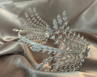 Wedding Crown, Crystal Wedding Helen, Crystal Helen, Bridal Crown, Wedding For Helen,Crown