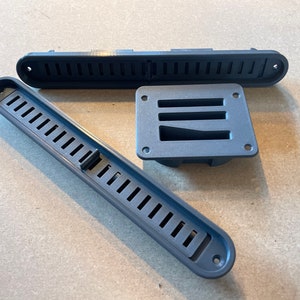 Roto ventilation grille / strike plate