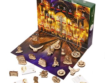 Golden Snitch Harry Potter Gift Moving 3D Puzzle Ugears Wooden Puzzle DIY For Fans Model Kit Crafting Gift Ideas Enthusiasts quidditch