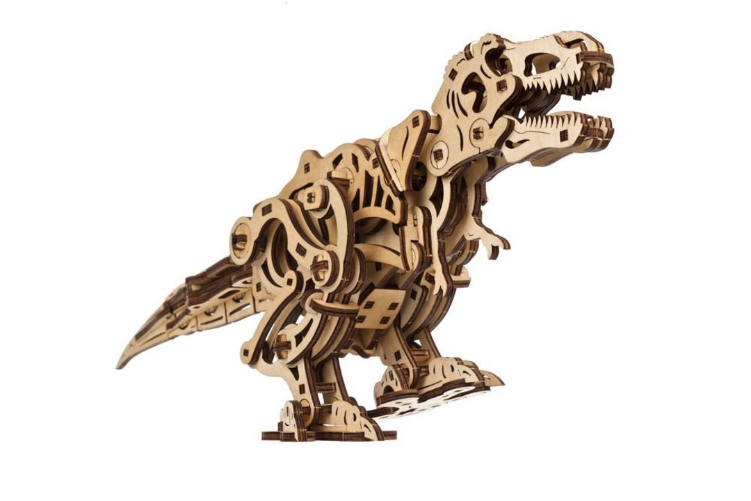 UGEARS Tyrannosaurus Rex Mechanisches 3d-holzmodell Beweglicher