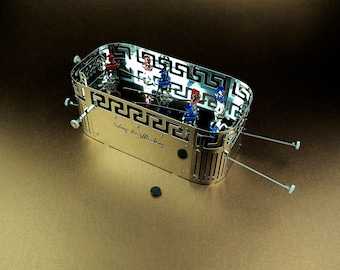 Time4Machine Medieval Hockey: Unique metal model for hobbyists diy model kit metal 3d puzzle kit metal construction son Father winter