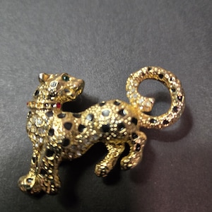 Attwood and Sawyer Leopard Brooch - Etsy