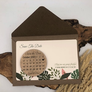Salvar a data de madeira, salvar os cartões de data, salvar as datas, salvar a data exclusivo, casamento rústico, salvar a data personalizado, convite de casamento,