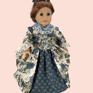 1776 PROMENADE  Ensemble -  Doll Clothes Outfit for 18” Doll like American Girl