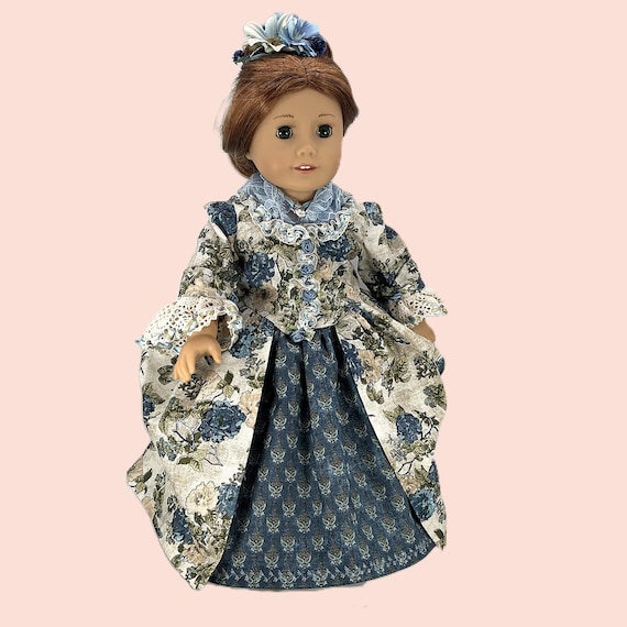 1776 PROMENADE  Ensemble -  Doll Clothes Outfit for 18” Doll like American Girl