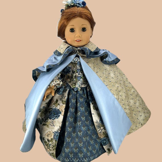 1776 PROMENADE  Ensemble -  Doll Clothes Outfit for 18” Doll like American Girl