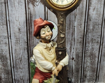 1993 Melody in Motion Willie the Golfer Handpainted Porcelin