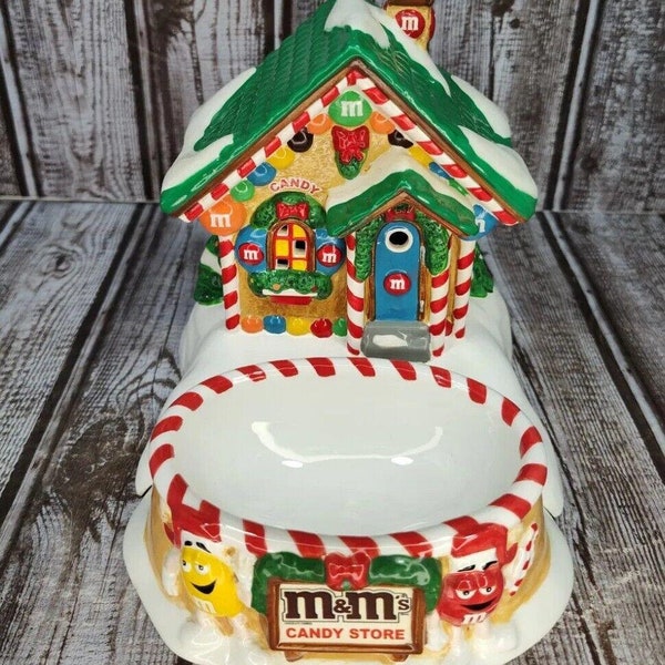 M and M Candy Dish Etsy