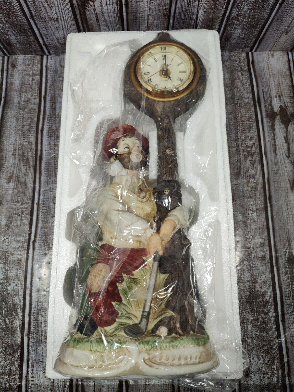 1993 Melody in Motion Willie the Golfer Handpainted Porcelin