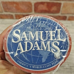 2001 Sam Adams / Sam Adams Light Beer Coasters Bar 2-Sided Sleeve Of 100 NEW