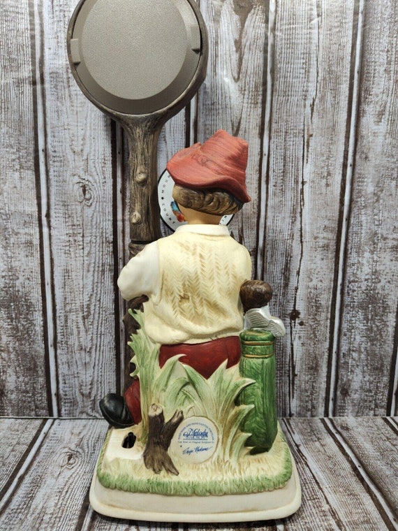1993 Melody in Motion Willie the Golfer Handpainted Porcelin