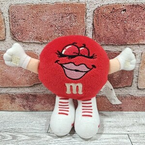 1998 M&M's Swarmees Rikki Red 5 Inch Mini Characters Mars Candy Plush