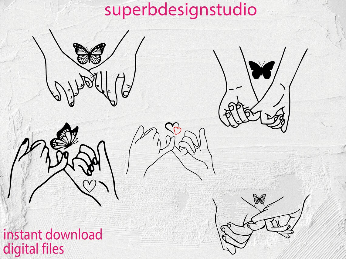 Holding Hands Svg, Hands Svg, Couple Hands Svg, Hand Holding SVG, Always and Forever, Valentines