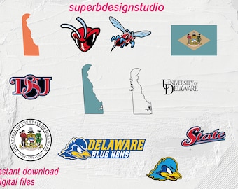 Delaware State Svg, Blue Hens Svg, Delaware png, delaware flag Svg, delaware map svg, University svg, State svg, College svg, College Shirt