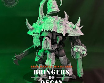 Portadores de la Descomposición / Kit de Mejora de Armadura de Robo-Walker Mech de Ciencia Ficción Mediano / Kit de Conversión de Guardián Siniestro