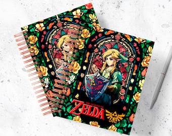 Legend of Zelda Weekly Printable Agenda 2024 Half Letter