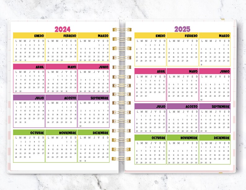 Week In View CARE BEARS 2024 Weekly Printable Agenda Medium Trade/weekly Planner ...