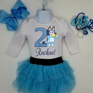 Bluey Birthday Outfit Girl 