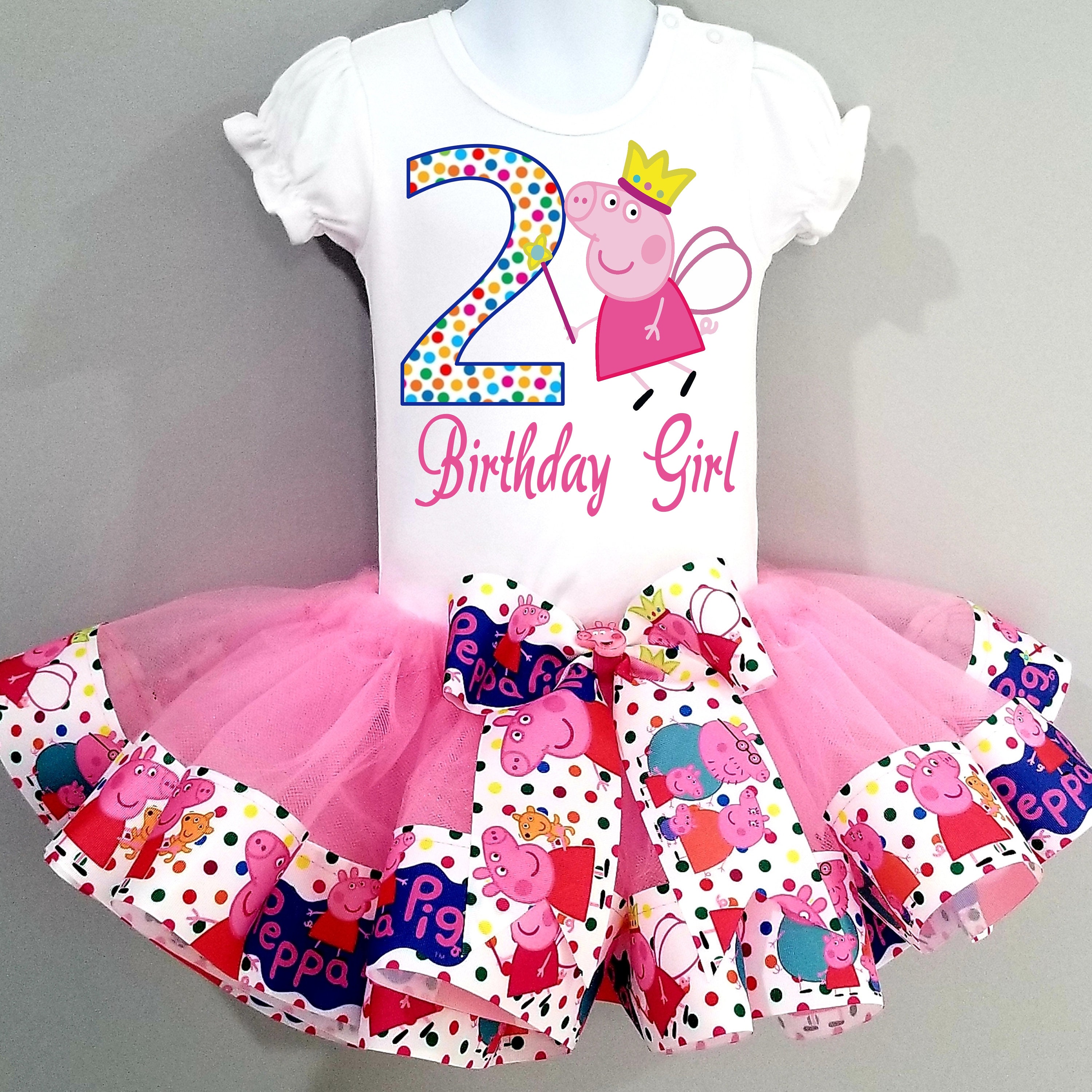 Peppa pig cheap birthday dress