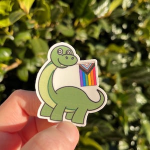 Adesivo orgoglio dei dinosauri