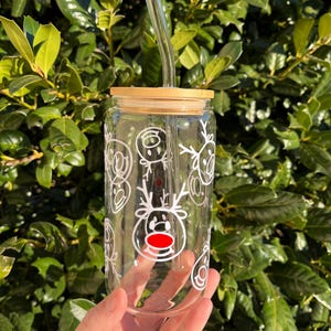 Reindeer Can Cup