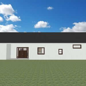 Barndominium House Plans ~ Big Kitchen Plans ~ Open Living Space Homes ~ Barndominium Blueprints ~ 4 Bedroom House Plans