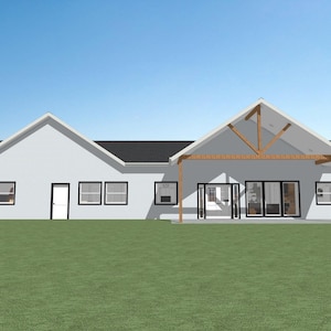 Barndominium House Plans ~ Big Family House Plans ~ Barndominium Blueprints ~ Open Living Space Homes ~ 6 Bedroom House Plans
