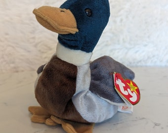 Vintage Jake the Mallard Beanie Baby