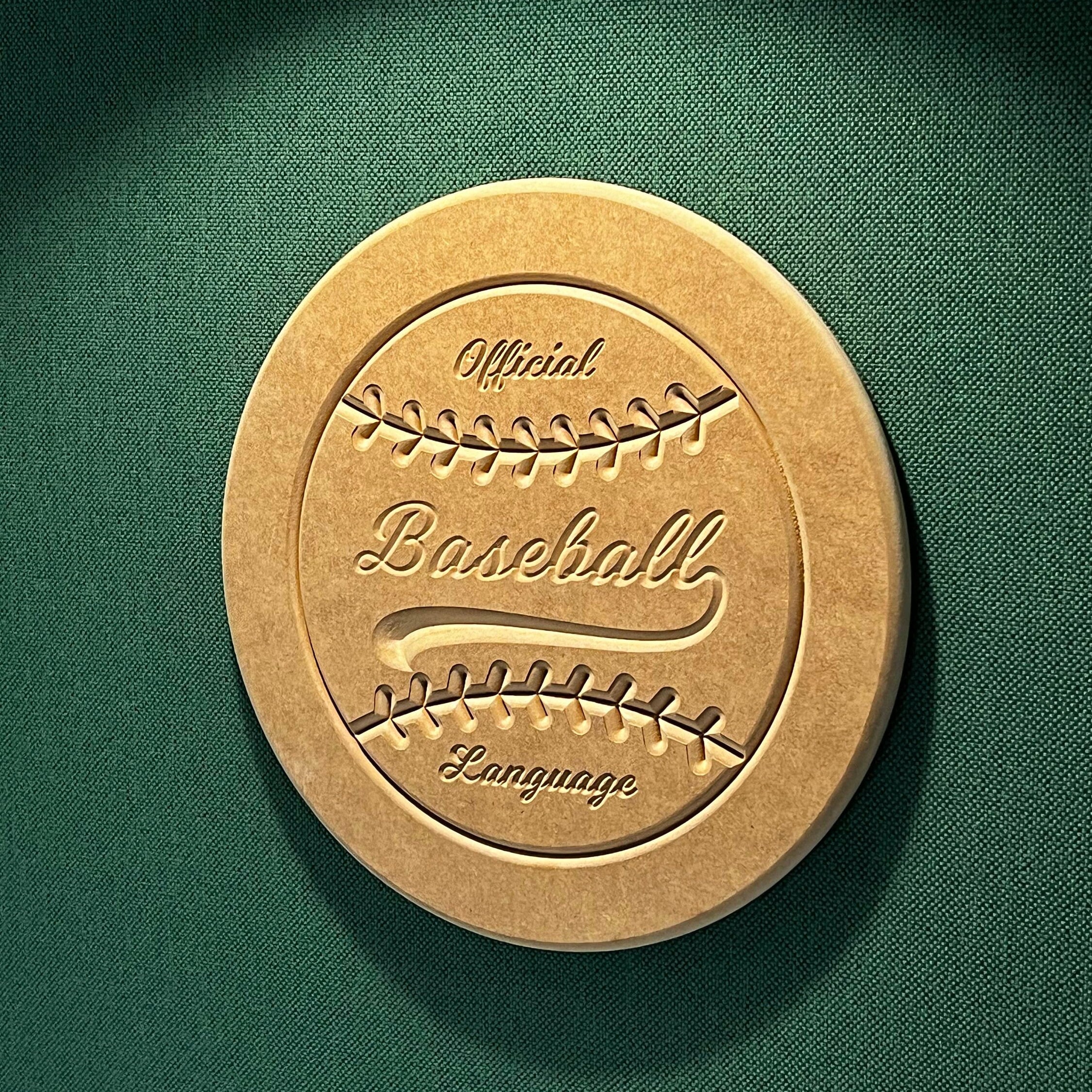 Signature Baseball Plaque, Carved Sign, Baseball Team, Achievement Sign ...