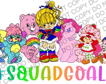 Plik cyfrowy Squadgoals 80s 2 PNG