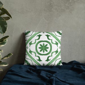 Mediterranean Tiles Pillow