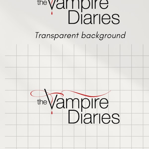 The Vampire Diaries Logo PNG | Vampire Diaries png Sublimation Design | Vampire Diaries PNG | TVD Clip Art | Salvatore Brothers png