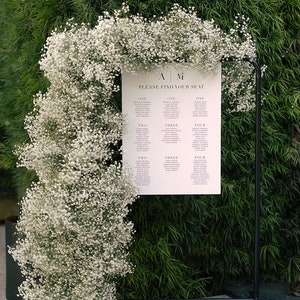 Wedding Seating Chart Template Download