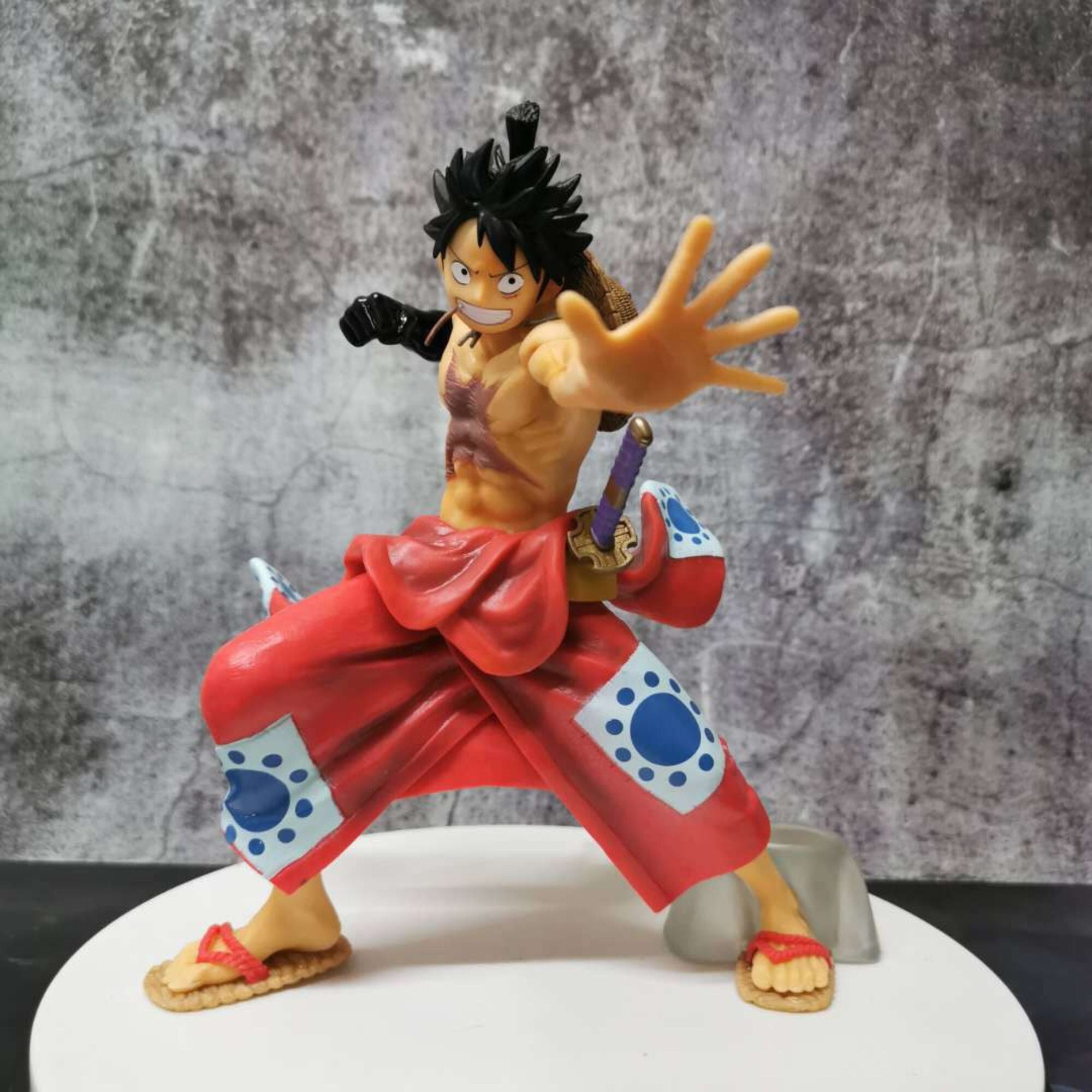 One Piece ROS Monkey D Luffy Action Figurine Toys 25 cm