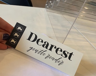 Bridgerton Bookmark