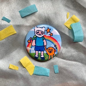 Adventure Time Cute Homemade 1.5&quot; (37mm) Badges and Buttons