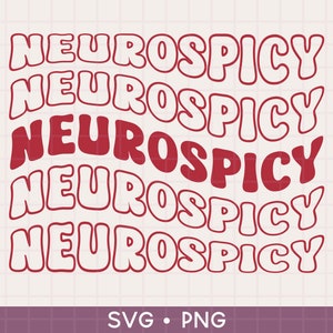 ADHS svg, Autismus svg, Neurodivergent svg, Neurospicy svg, Autismus Bewusstsein svg, png, geschnittene Datei für Cricut Silhouette