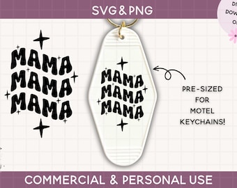 motel keychain svg, keychain Cut File For Cricut & Silhouette, Funny Quote Svg, Vintage Retro Keychain Svg, Svg For Keychain, friend gift