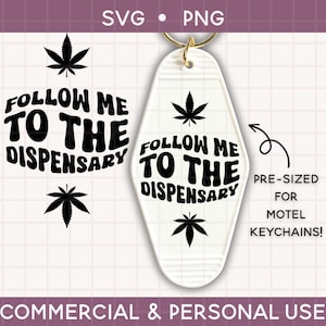 Motel Schlüsselanhänger SVG, Stoner SVG, Unkraut SVG, Schlüsselanhänger Cut File für Cricut Silhouette, Retro Schlüsselanhänger Svg, asozialer Stoner Club, Puff Pass