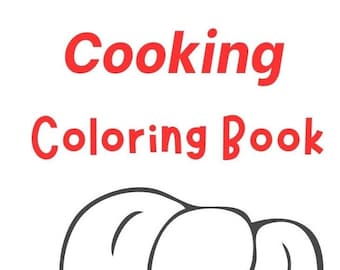 Kitchen Coloring Book: Fun Food Illustrations (PDF)