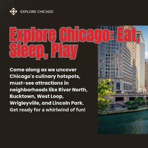 Explore Chicago Guide, Eat Sleep Play (Digital download)