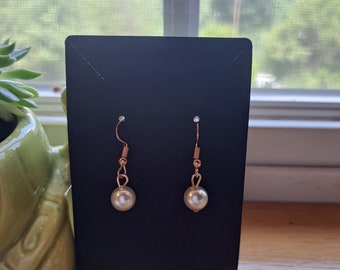 Pearl Earrings Handmade