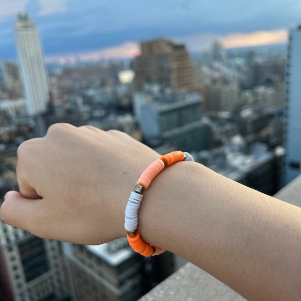 Clay Bead Bracelets Ideas Etsy