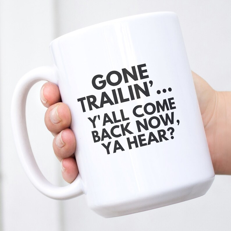 Gift for Runner, Funny Running Coffee Mug, Southern Expression Cup
